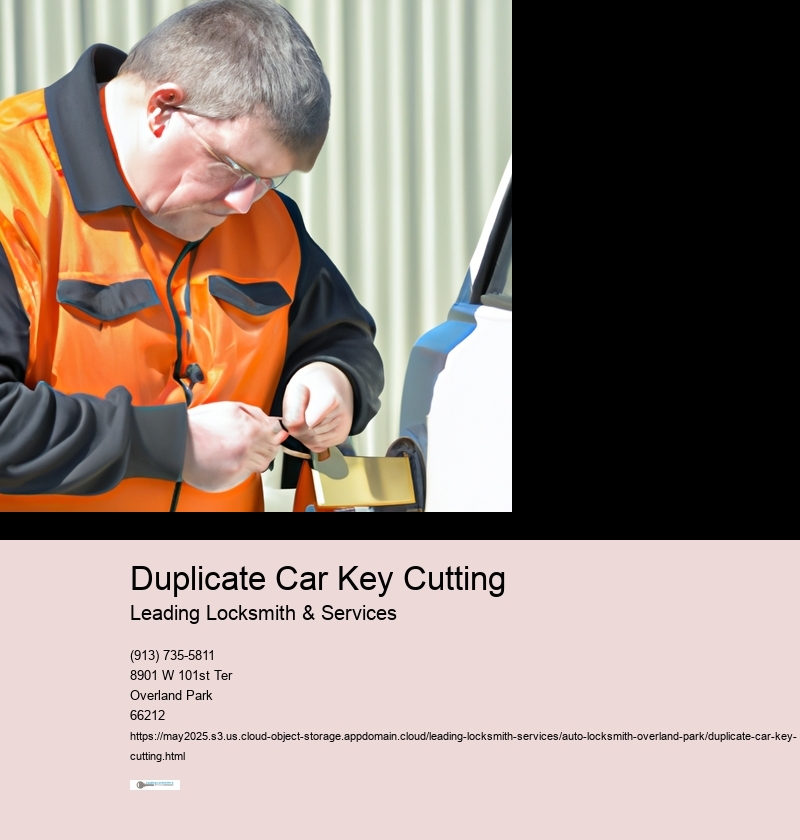 Duplicate Car Key Cutting