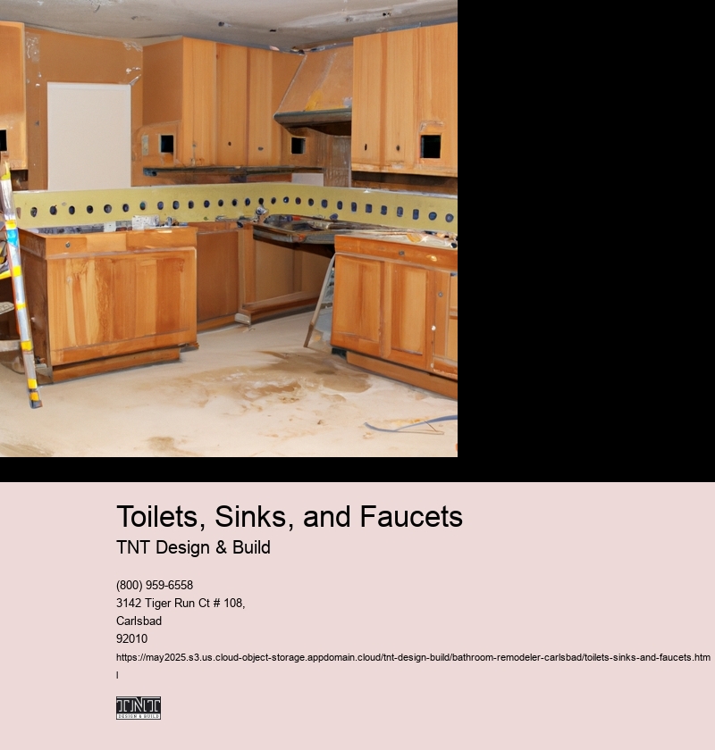 Toilets, Sinks, and Faucets